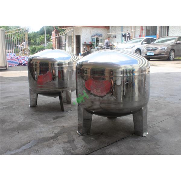 304 SS Strong 3000L Water Tank For Ro Stainless Steel 1000L Machine