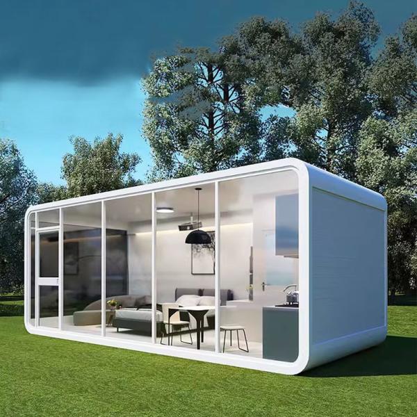 2025 Nouvelle maison en aluminium Apple Cabin Mobile maison intégrée extérieure