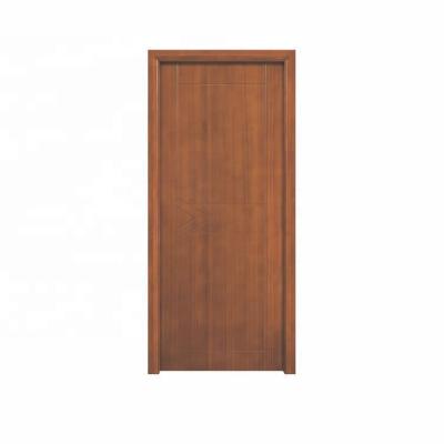 ISO9001 Classical Interior HPL Doors 205cm Height Single Wood Door