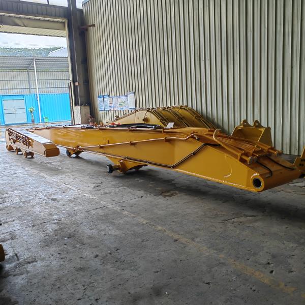 Cheap 45-70 Ton Excavator Pile Driving Boom Machinery for 18M Sheet Pile Vibro Hammer Optional SK450 SK460 SK480 SK495