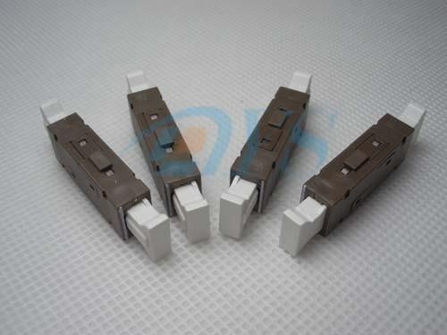 Singlemode Simplex MU Fiber Optic Adapter With High EMI / RFI Environments