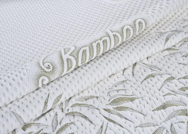 Double Jacquard Bamboo Fiber Fabric Yarn Dyed Polyester Latex Pillow Mattress Fabric