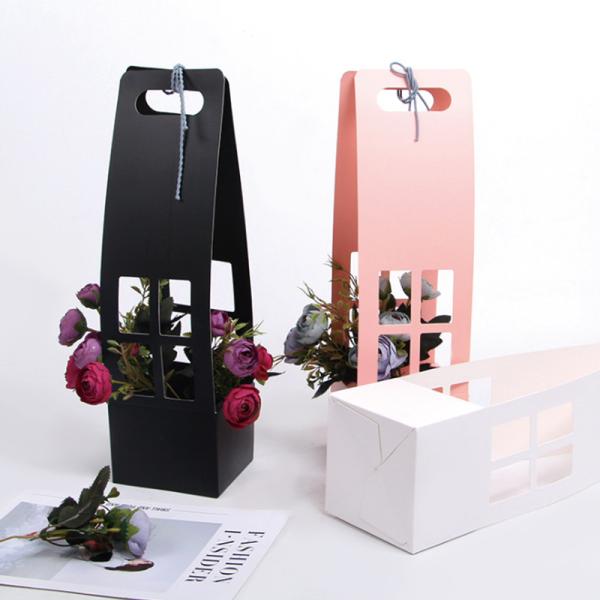 Boîte d'emballage de Macaron de fleur de cône de l'impression 300gsm de Flexo