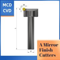 Fermeture de miroir électronique CVD Coupeurs de diamants Outils de découpe de diamants pour bracelets d'avion