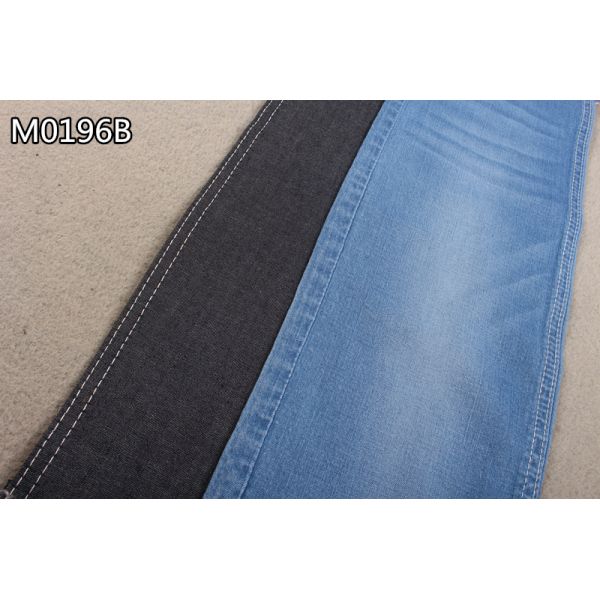 6.5oz Cotton Spandex Lyocell Denim Fabric for Shirt Warp Slub