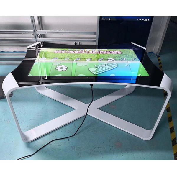 Do quiosque esperto de 55 polegadas do lcd i5 do projeto da barra da escola e do escritório escritório interativo impermeável da tabela do toque multi para restaurantes