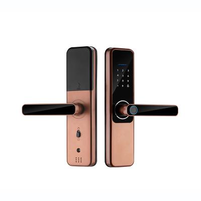 Método de desbloqueio Tuya TTlock Password Impressão digital fechaduras inteligentes para casa
