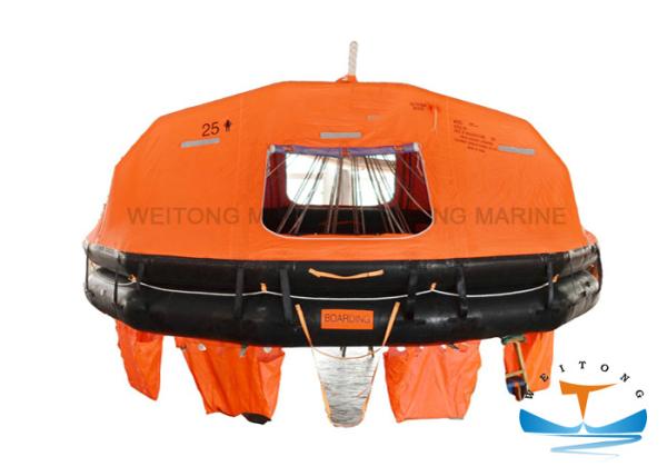 ABS Approved Life Raft Davit Launch , 15 Person Raft 36m Max Stowage Height