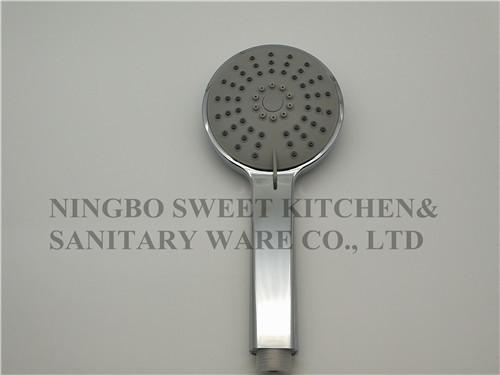 hot sale ABS material chrome plating shower head hand shower rain shower sanitary ware accessories