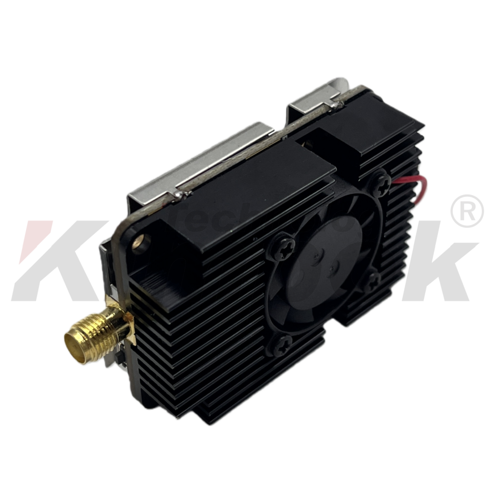 Kimpok 3.3GHz 7W 64CH Analog Video Transmitter VTX for Long Range Reliable Analog Image Transmission