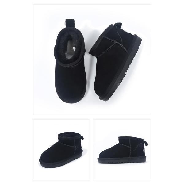 Winter Cowhide Snow Boots Plus Velvet Genuine Leather Short Boots Waterproof Non-Slip Outdoor Warm Cotton Shoes