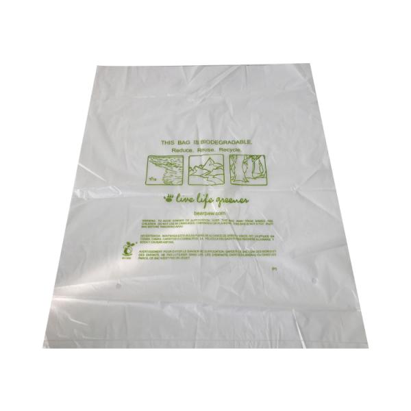 eco reusable corn starch plastic packaging fruit bag, Food Grade Corn Starch Eco Roller Compostable Garbage Bags