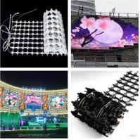Diodo emissor de luz flexível alto Mesh Screen Outdoor IP66 da confiança P55mm impermeável