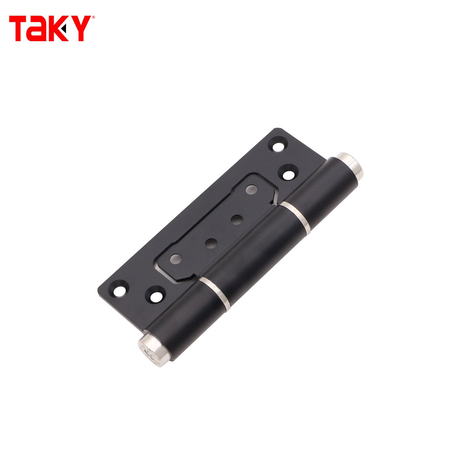 Aluminium Hydraulic Silent Bearing Door Flat Open Hardware Wooden Door Hinge