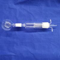 Reator de tubos de vidro de quartzo transparente de silício fundido personalizado com boca de moagem de cinto