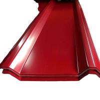 0.8mm AZ30-AZ40 Galvanisée revêtue de métal de couleur Gi Ppgi Plaque de toiture en acier ondulé
