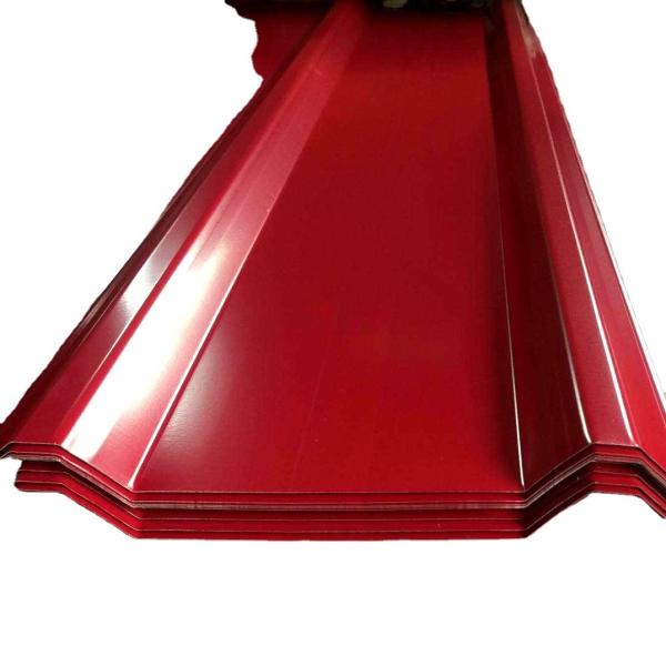 0.8mm AZ30-AZ40 Metal revestido galvanizado de cor Gi Ppgi Chapa de telhado aço ondulado