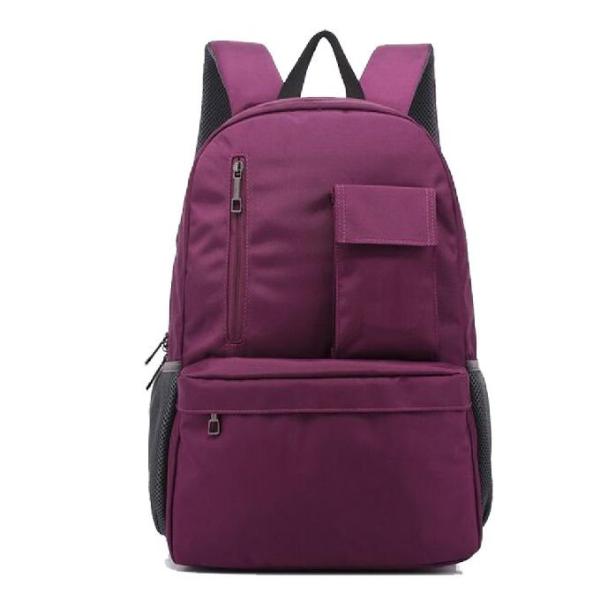 Saco de escola primária roxo, trouxas da escola primária para escolares médios