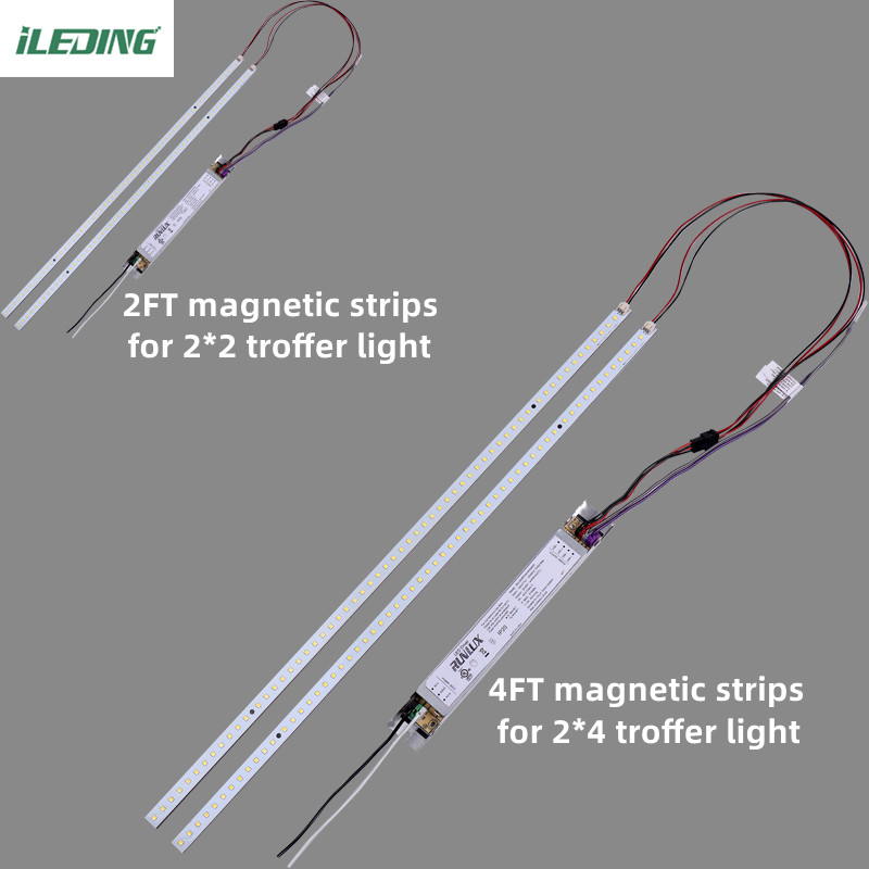 Durable LED Magnetic Linear retrofit Kit with 50000 Working Hours and 5075lm Luminous Flux
