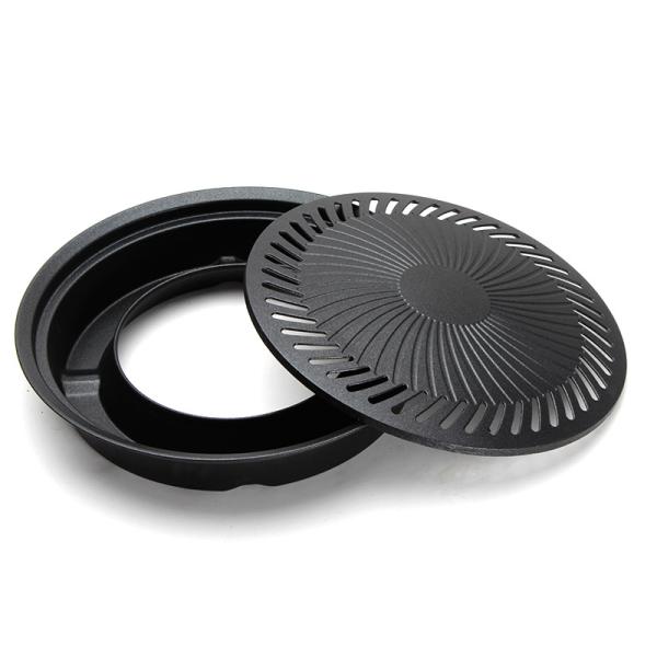 Широко покрытие лотка картофеля фри заливки формы алюминиевое Nonstick для пиццы