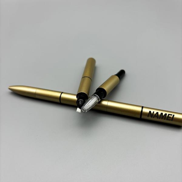 3 in 1 OEM ODM custom eyebrow pencil mold makeup eyeliner pen cosmetic packaging tube cosmetic packaging