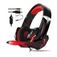 Dynamic Vocalism Principle PC Gaming Headphones Wired With Soft Mic LED Light OEM