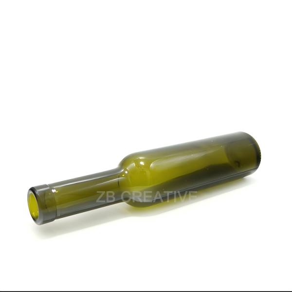 200ml Bar Top Antique Empty Green Wine Bottles 260G For Mini Drinks & Gifting 1107C