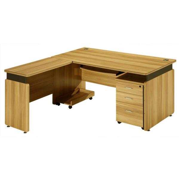 Fruit Wooden Grain Modular Office Furniture Melamine Faced Chipboard Material