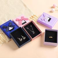 Customized Necklace Earring Jewelry Packaging Gift Paper Box Custom Paper Thickness