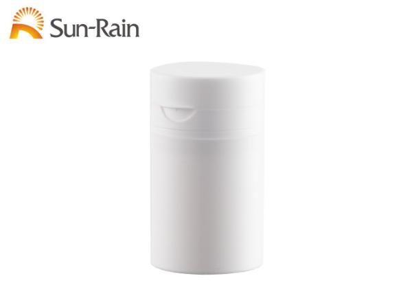 White Airless Lotion Bottle 50ml 100ml 200ml Empty Pp Bottle SR-2119M