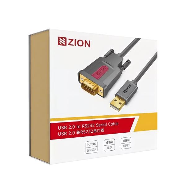 USB to RS-232 DB9 Pin Serial Cable with PL2303 Chip Reliable USB to Serial Connectivity for Legacy Devices