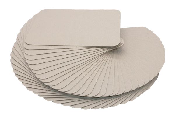 Grade 3A, AA and A in Roll or in Sheet Gray Card Board Grey Board