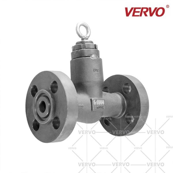 Tipo válvula do elevador de verificação autoadesiva do selo de pressão do PSC da válvula de verificação 1inch do aço carbono da válvula de verificação Dn25 1500lb RTJ
