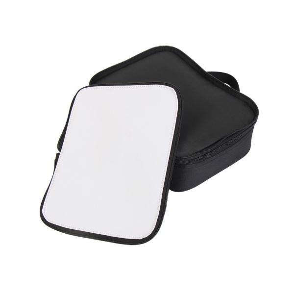 Blank Portable Thermal Sublimation Blank Lunch Bags For Camping School Travel Sport Custom Sublimation Picnic Bag