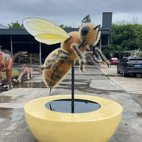 Realistic Artificial Themed Exhibition Animatronic Bug Large Size