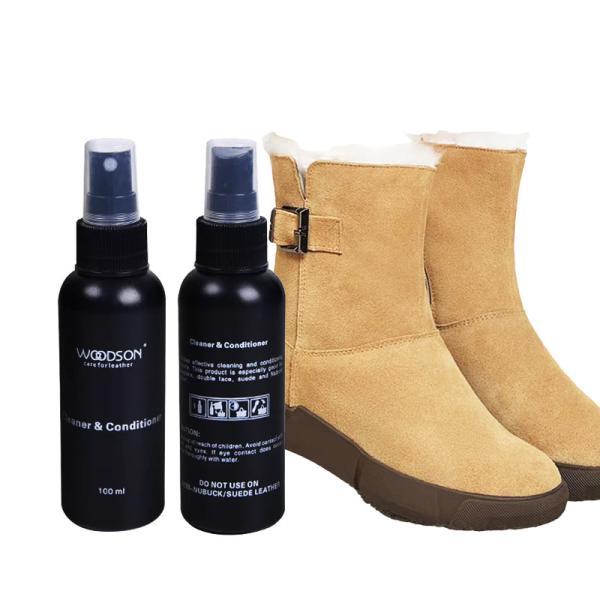 Cuidado de couro Kit Shoe Protetor Spray Conditioner 100ML da camurça da pele de carneiro