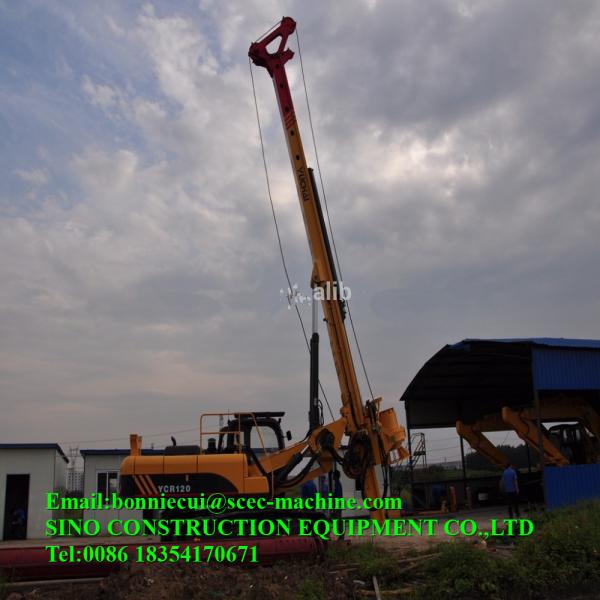 Pile Construction Special Purpose Truck Borehole Hard Rock Drilling Rigs