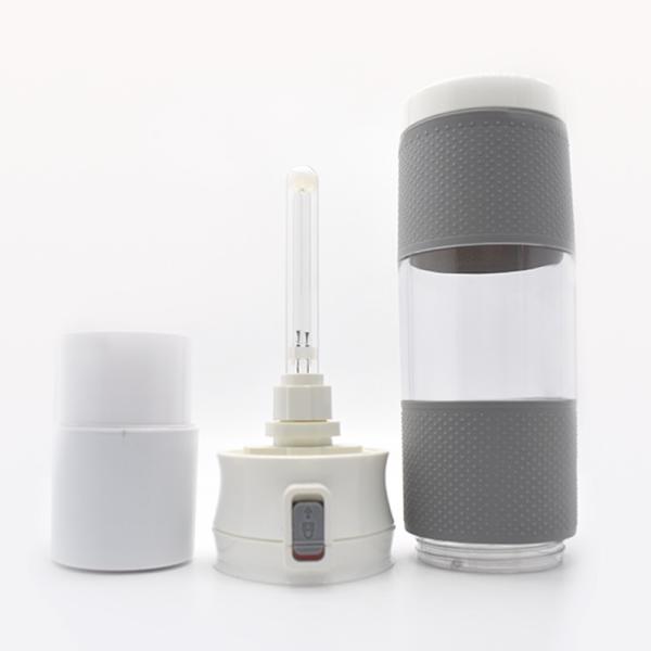 Plastic Sterilizer UV Water Bottle Carbon Filter Sterilization Method 450ml AZ-UV905