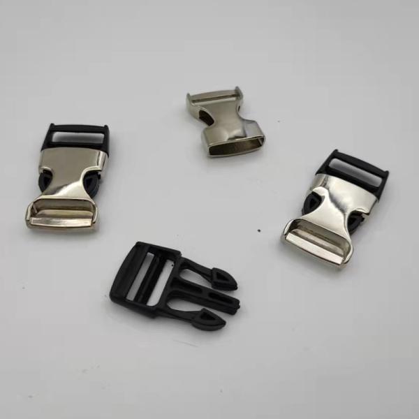 Customized Metal Side Release Buckle 3/5'' 3/4'' Zinc Alloy Belt Buckle