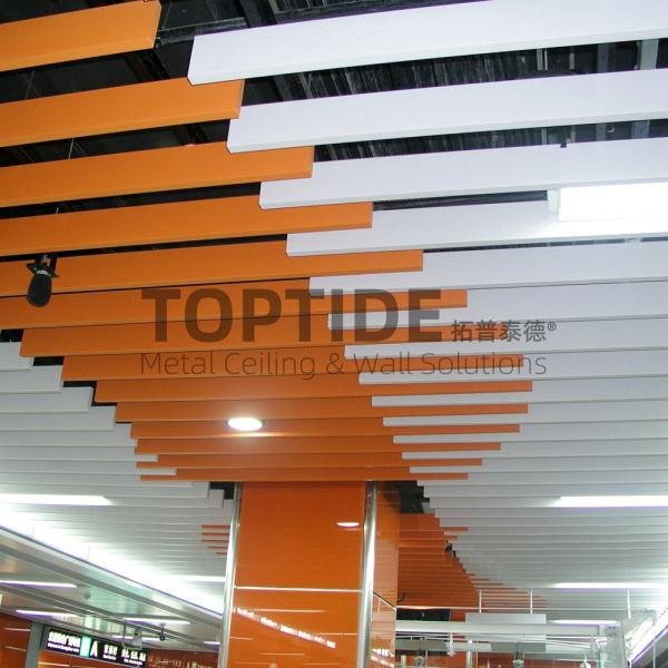 Microporous Aluminum Acoustic Ceiling Decoration Roof Metal Drop Linear Ceiling