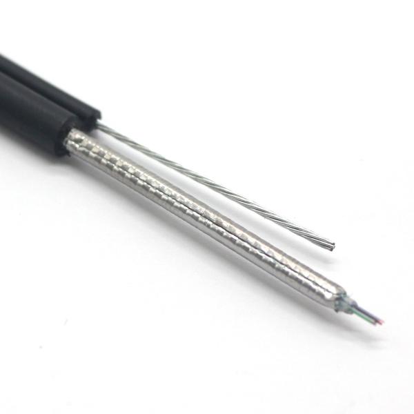 Câble de fibre optique du schéma 8 de mode unitaire, câble optique blindé de fibre de 12 noyaux de GYXTC8S