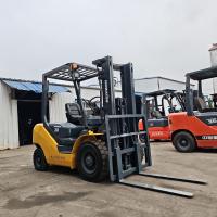3 tonnes de chariot élévateur diesel d'occasion Komatsu FD30 avec poids du siège de l'opérateur