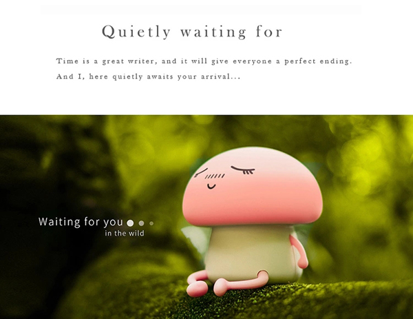 USB Mushroom Bedside Silicone Night Lamp LED Silicone Night Light for Baby Kids Children