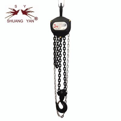 Heavy Goods Hand Lifting Tool Hand Chain Block 3T*3M HSZ-CA