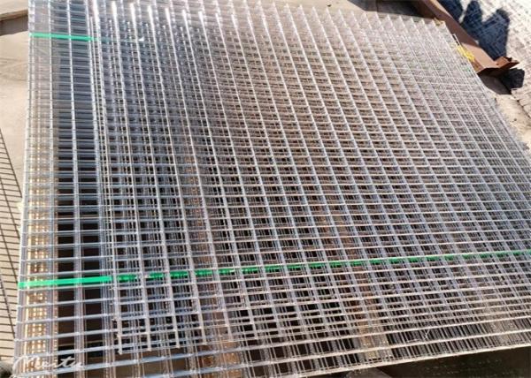 302 acier inoxydable Mesh Panel soudé par 2.5mm 50x50mm
