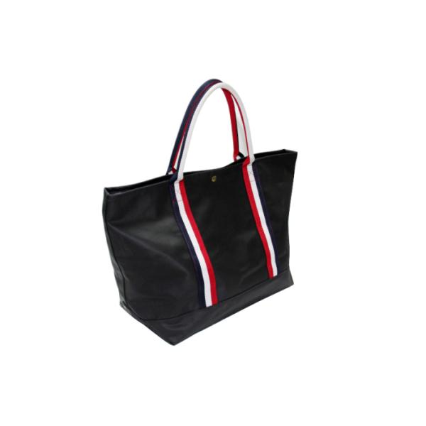 Nylon Polyester Washable Tote Bags Deep Blue Reusable Tote Shopping Bags