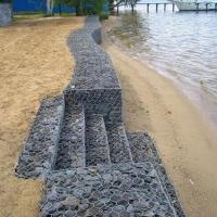 Control de la erosión del río Gabion Hexagonal Retención del suelo Refuerzo de la estructura hidráulica