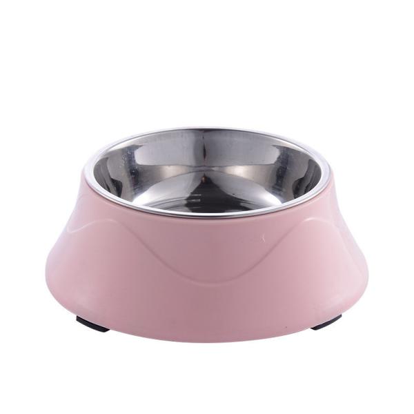 Stainless Steel Dogs Bowl Cat Food Bowl Custom Colorful Capacity 400ML Custom Design
