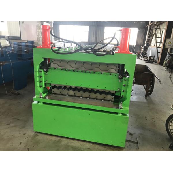 5.5Kw Hydraulic Power 1.2 Inch Single Chain Double Layer Roll Forming Machine