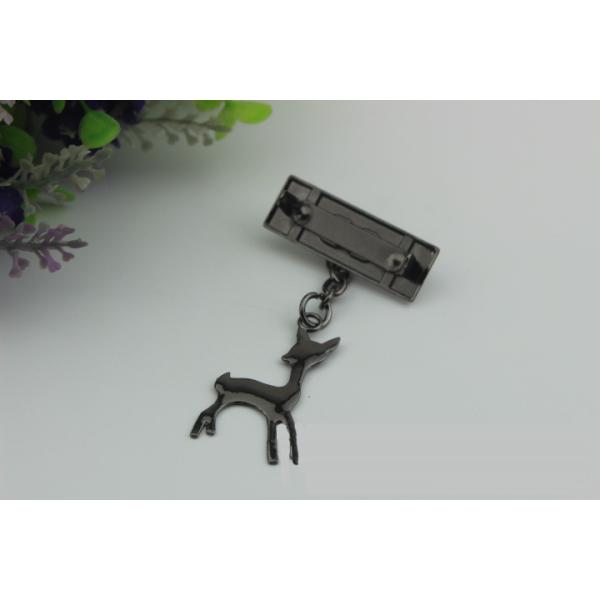 Customized design zinc alloy metal light gold super lovely giraffe hanging decorative charms